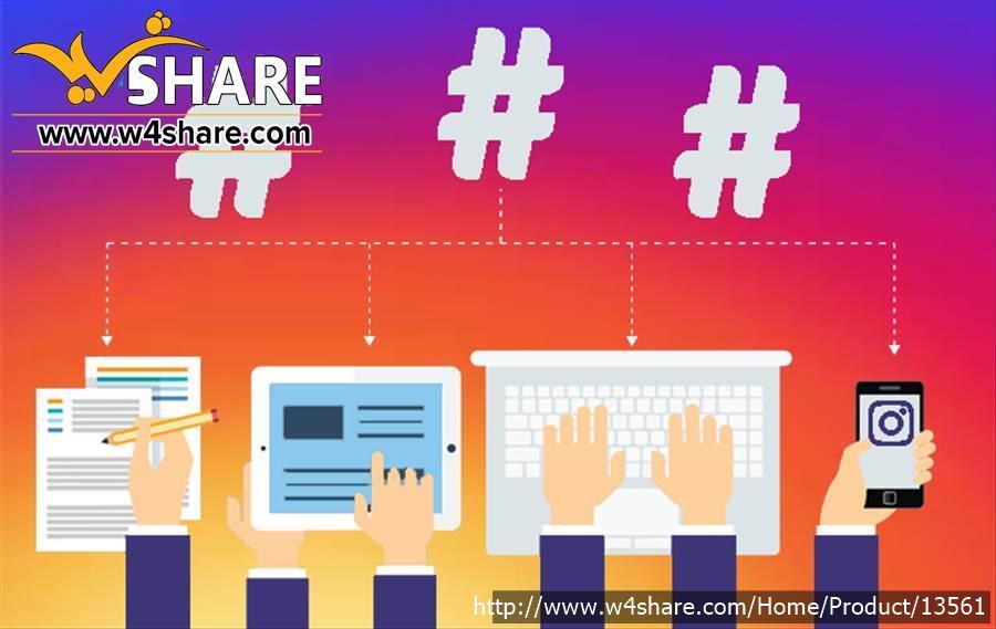 ارایه کلمات کلیدی و هشتک