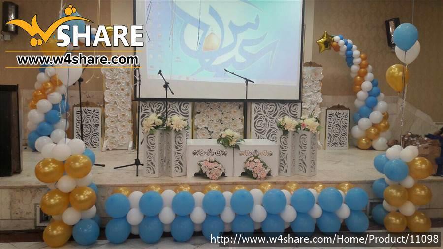 بادکنک آرایی مراسمات