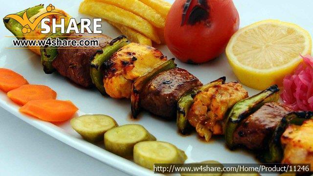 چلو کوبیده نگین دار