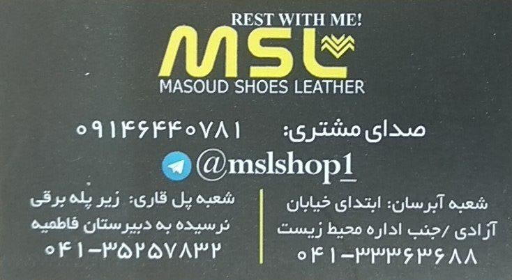 کفش مسعود تبریز MSL
