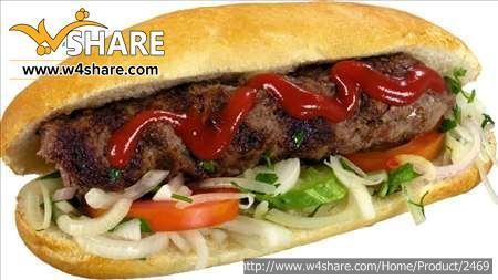 ساندویچ سوسیس کوکتل مخصوص