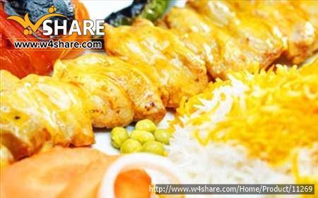 چلو کوبیده جوجه شرکتی